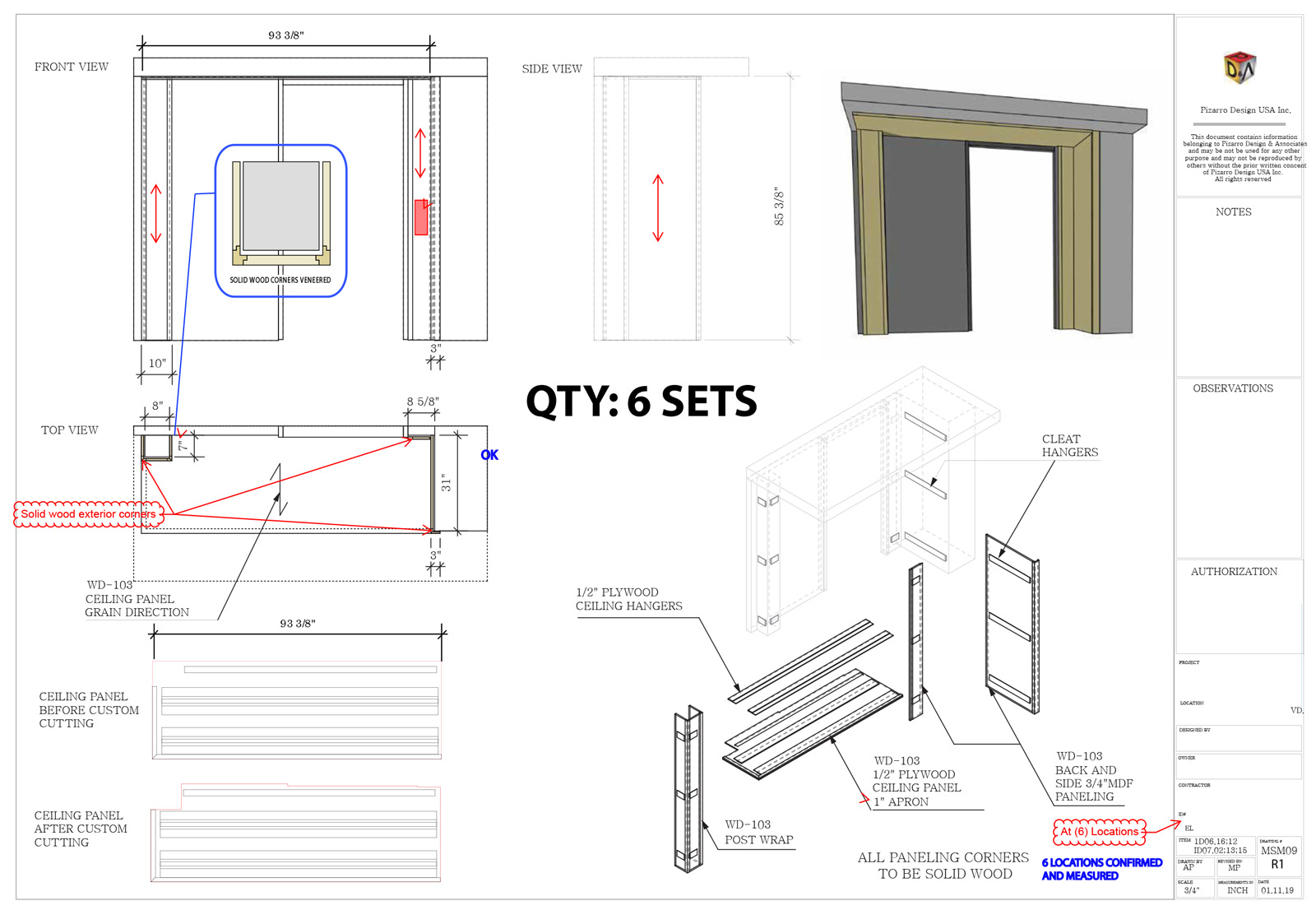 Elevater Panels